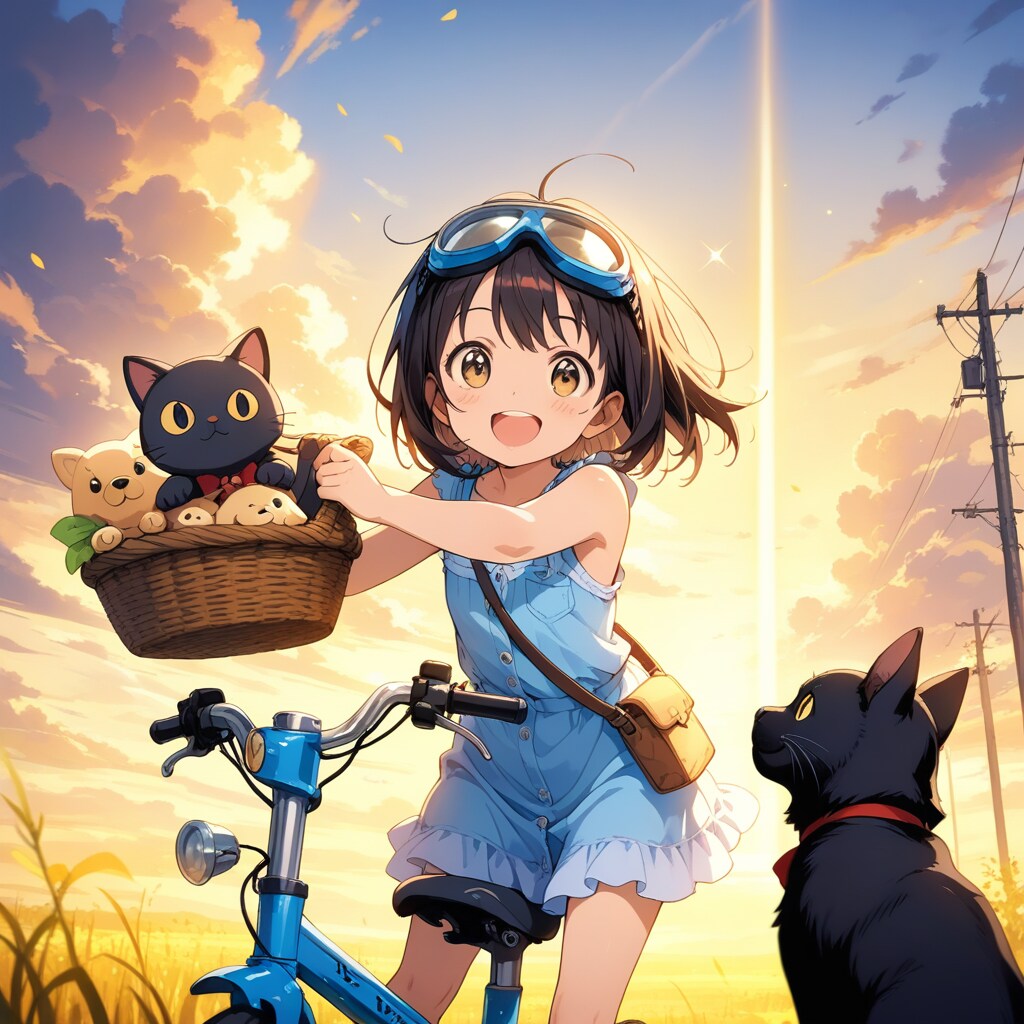 夏の夕暮れ | の人気AIイラスト・グラビア