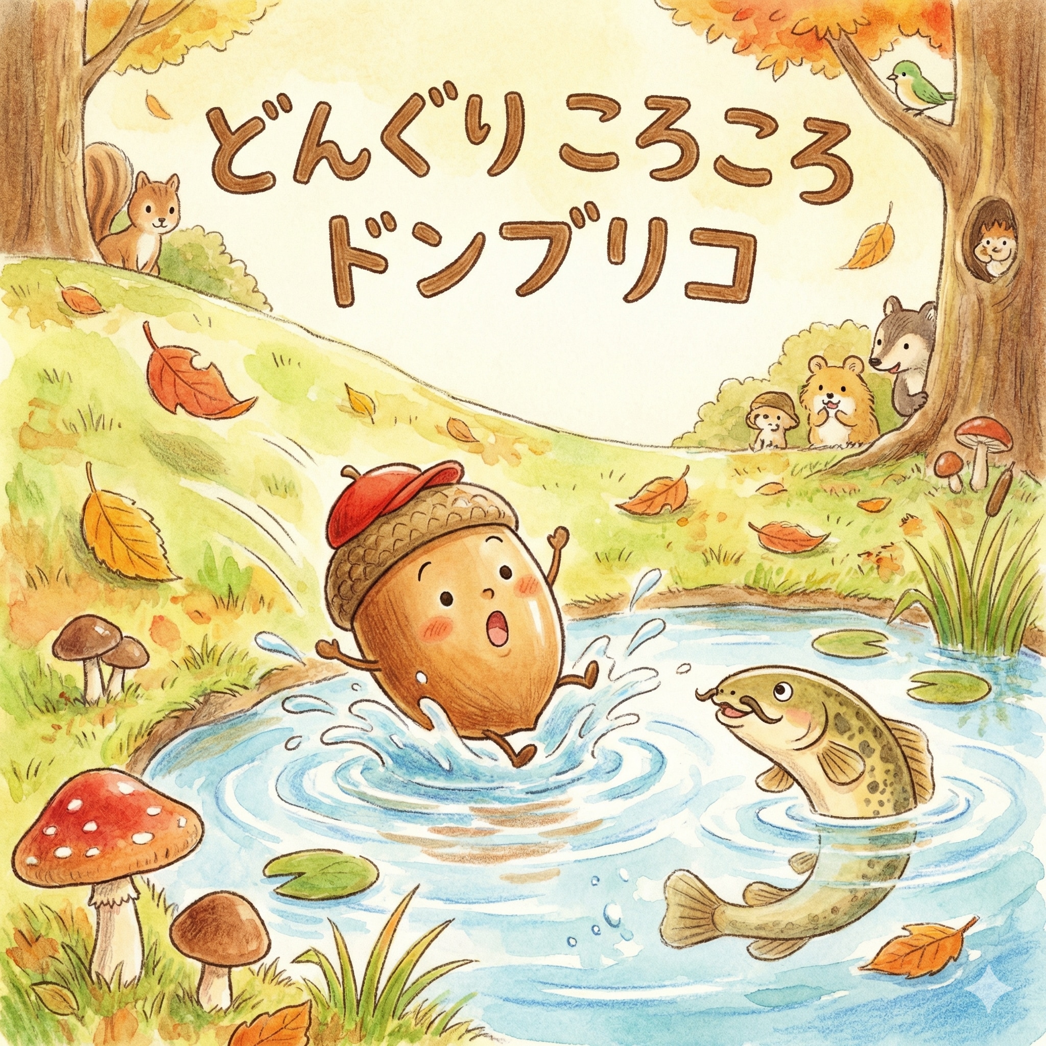 どんぐりころころ | の人気AIイラスト・グラビア