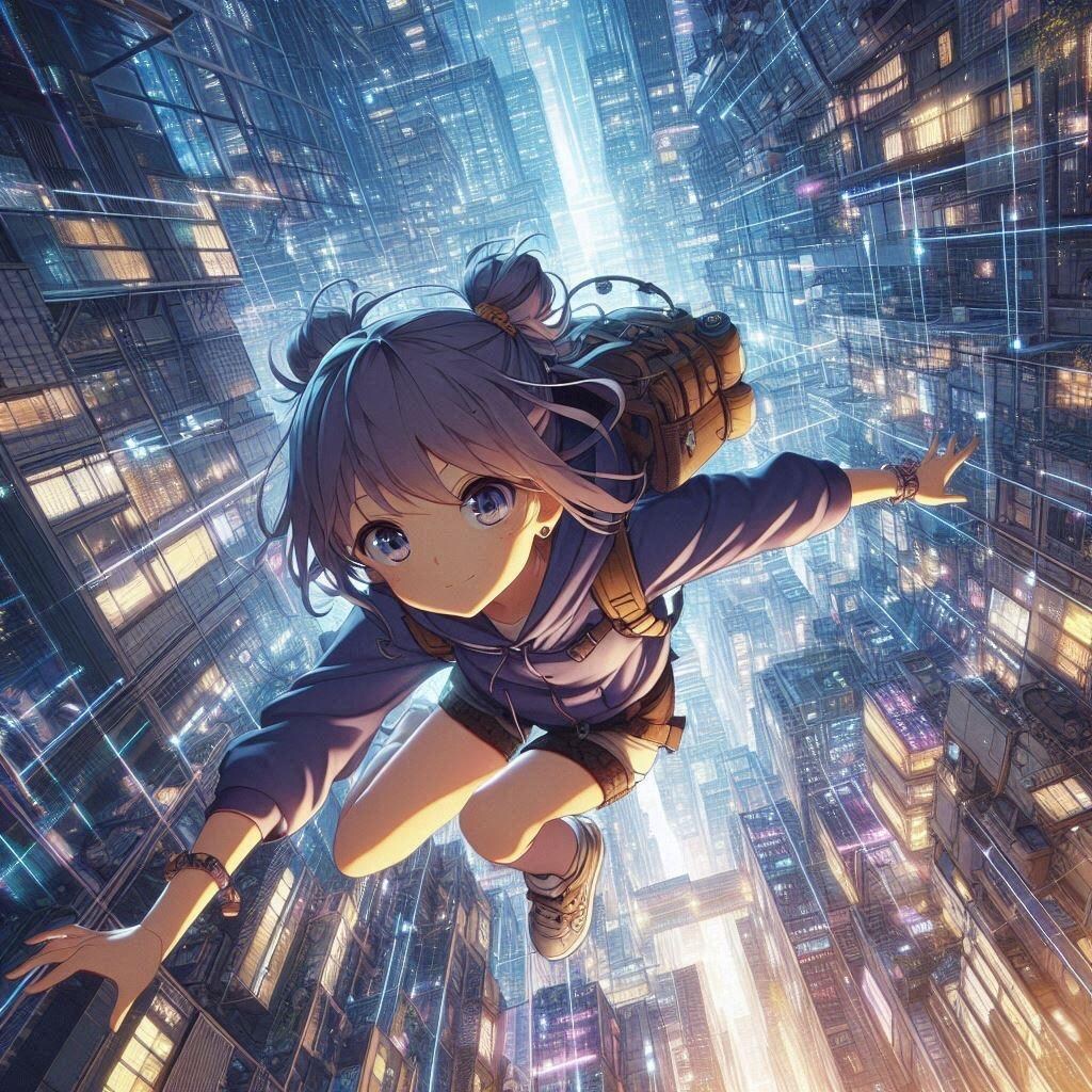 光の街を駆け抜けろ
