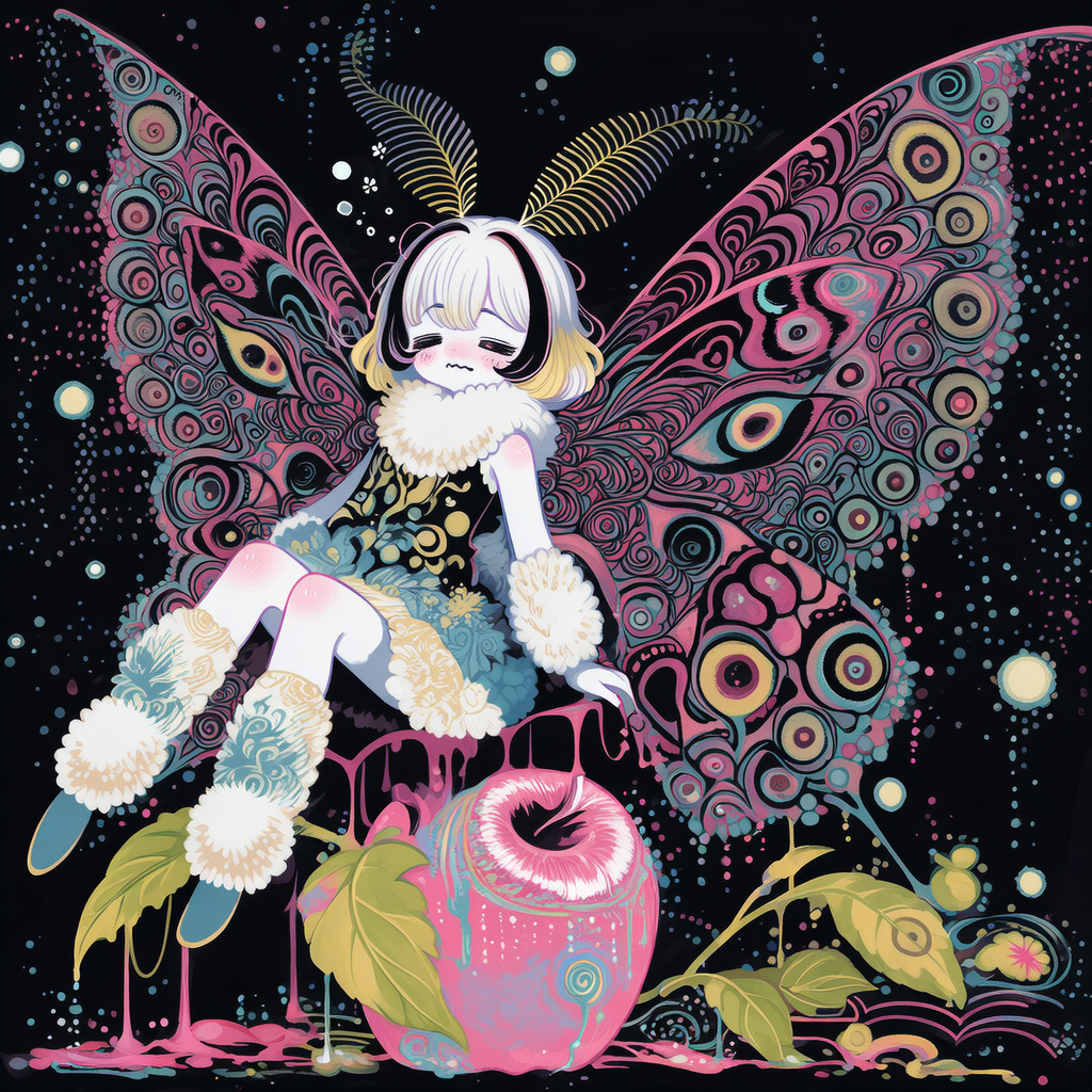 蛾です！蝶って呼ぶな！