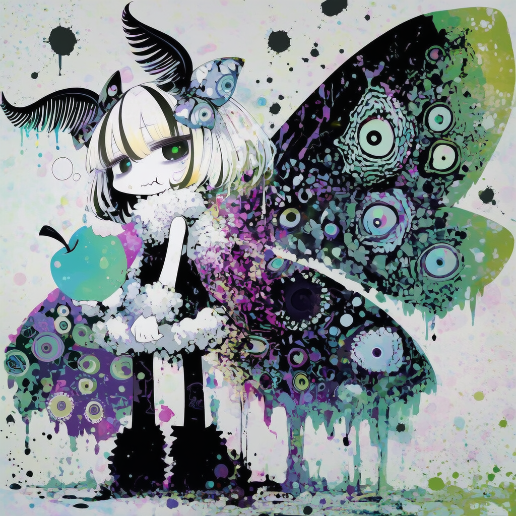 蛾です！蝶って呼ぶな！