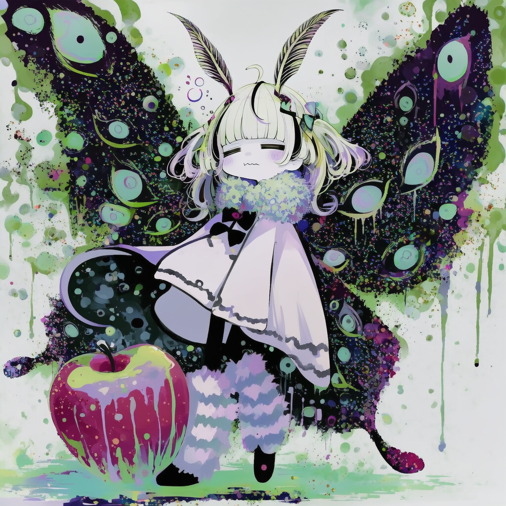 蛾です！蝶って呼ぶな！