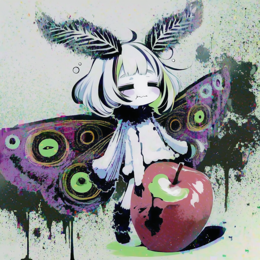 蛾です！蝶って呼ぶな！