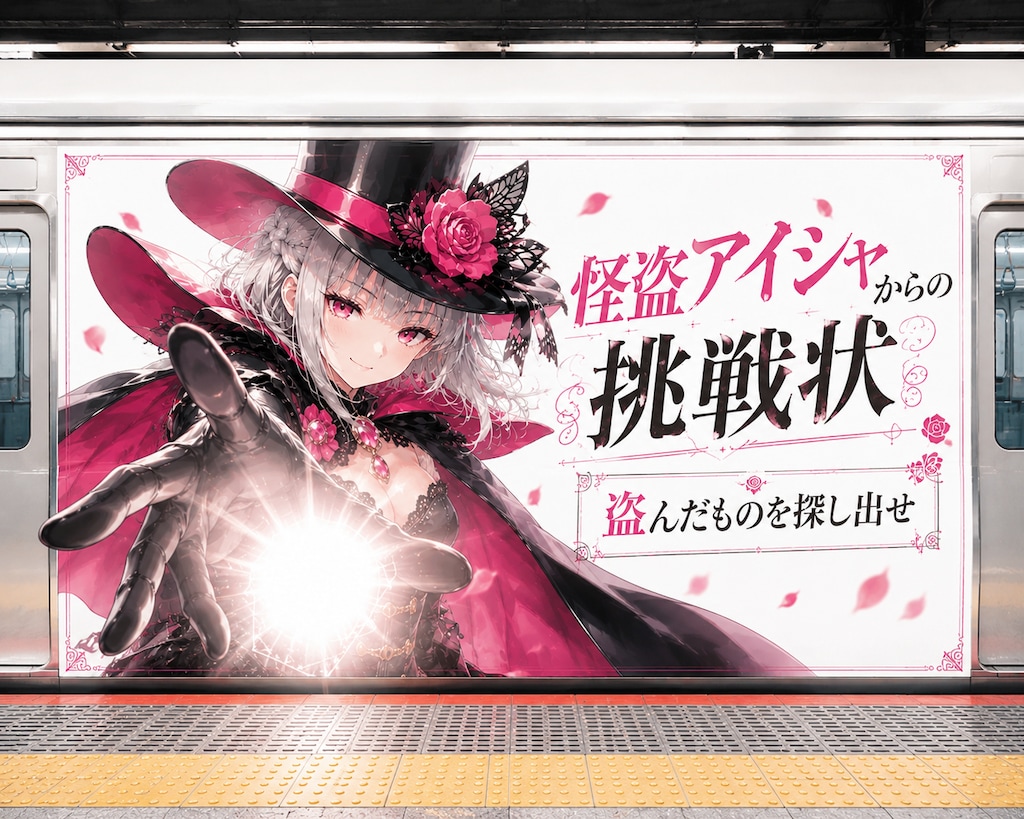 怪盗アイシャからの挑戦状