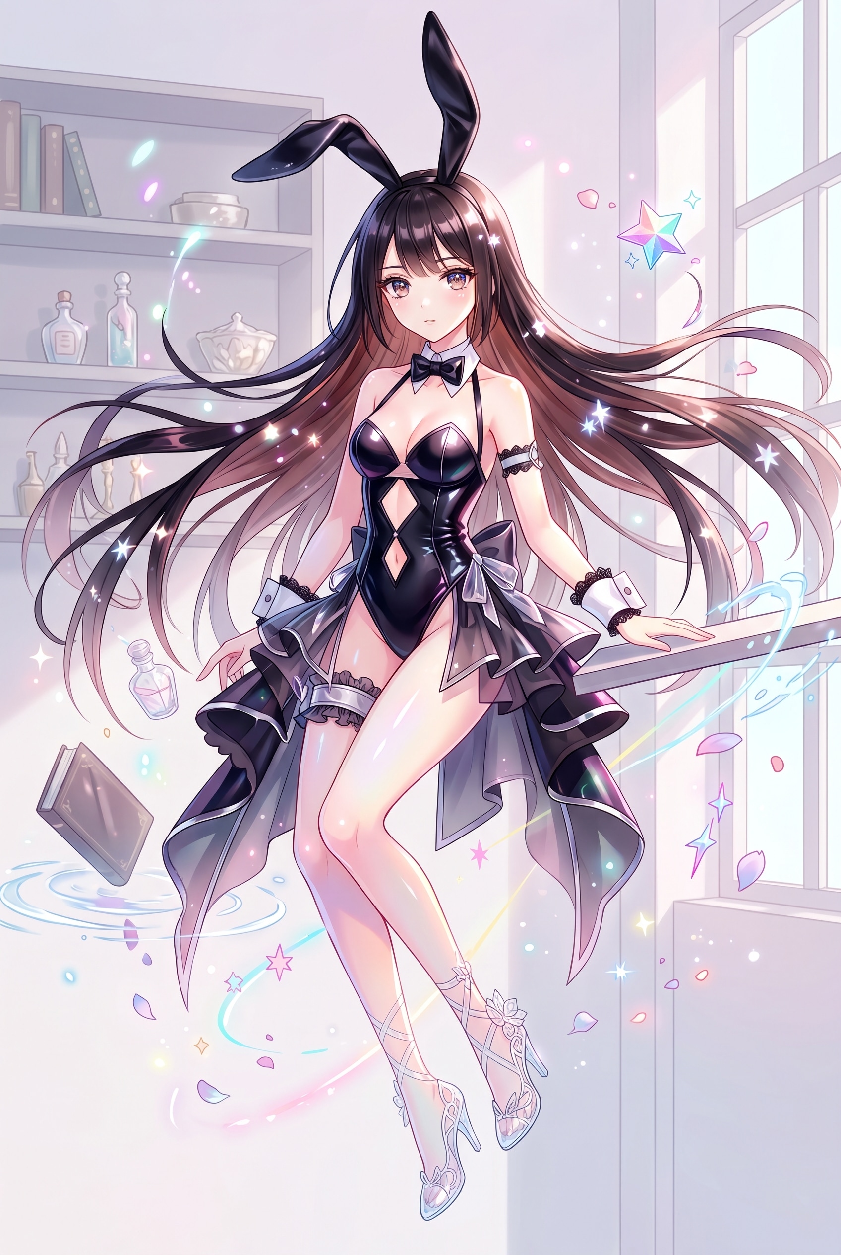 黒光の兎夢 | の人気AIイラスト・グラビア