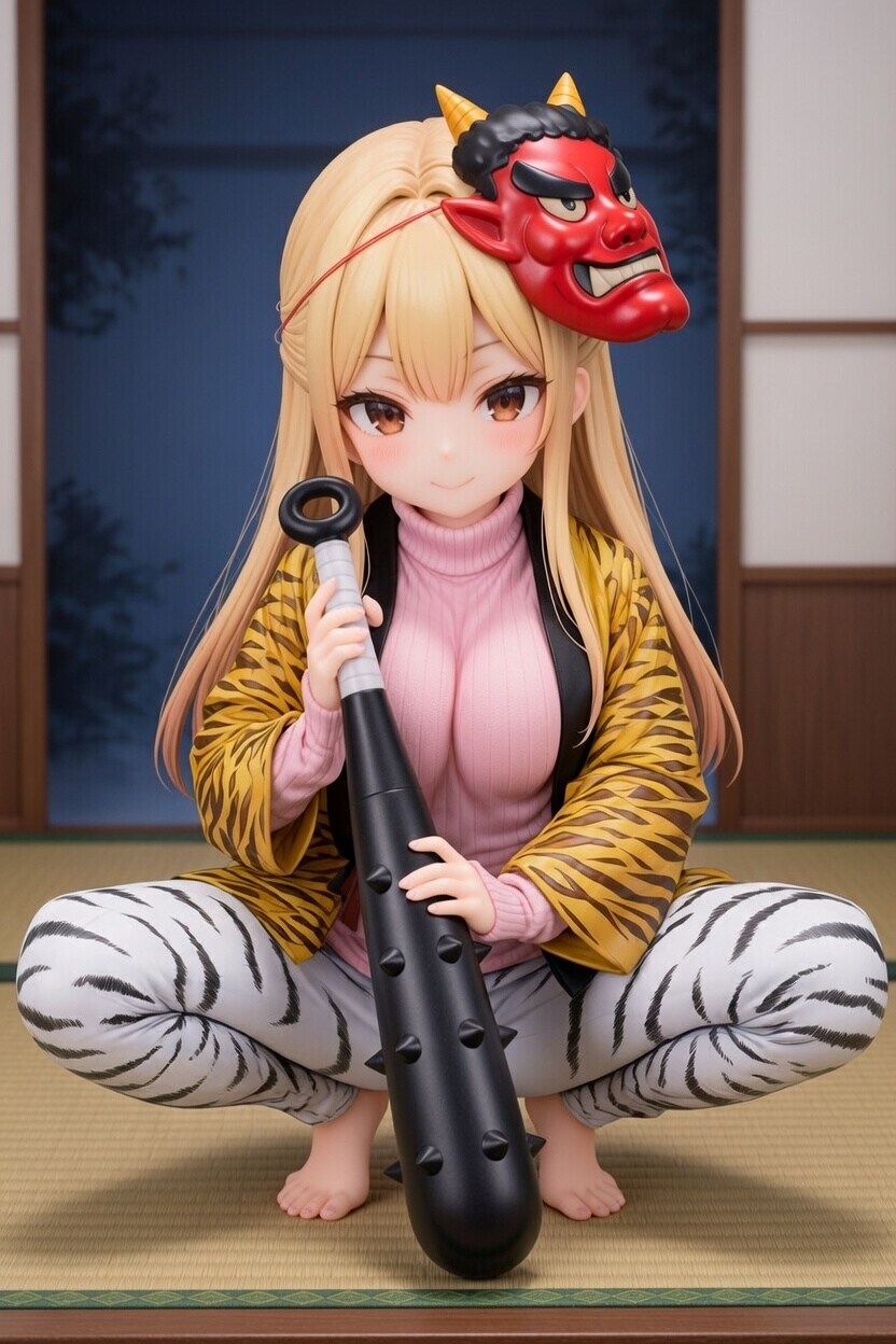 【コラボ企画＃フィギュア】節分２０２６のうちの子たちをフィギュア化🪆してみました✨（商品化希望⁉️）