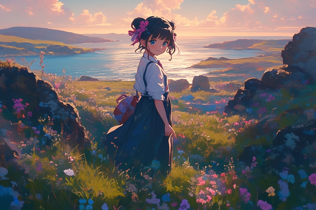 夕暮れのおだんごちゃん🍡✨112