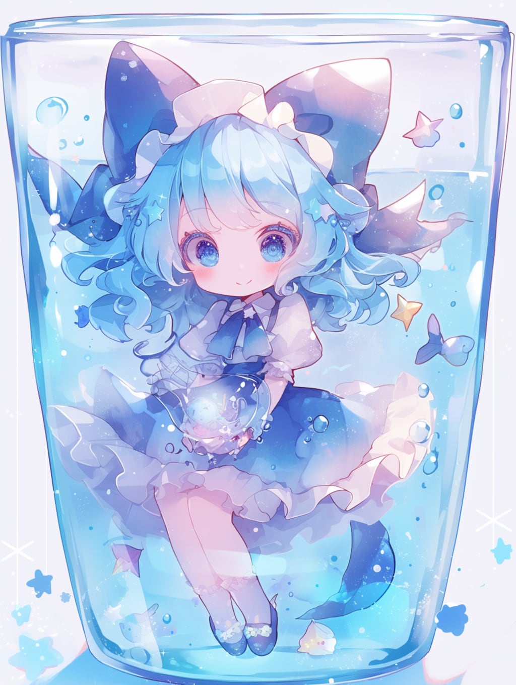 「瓶詰の少女」蒼94