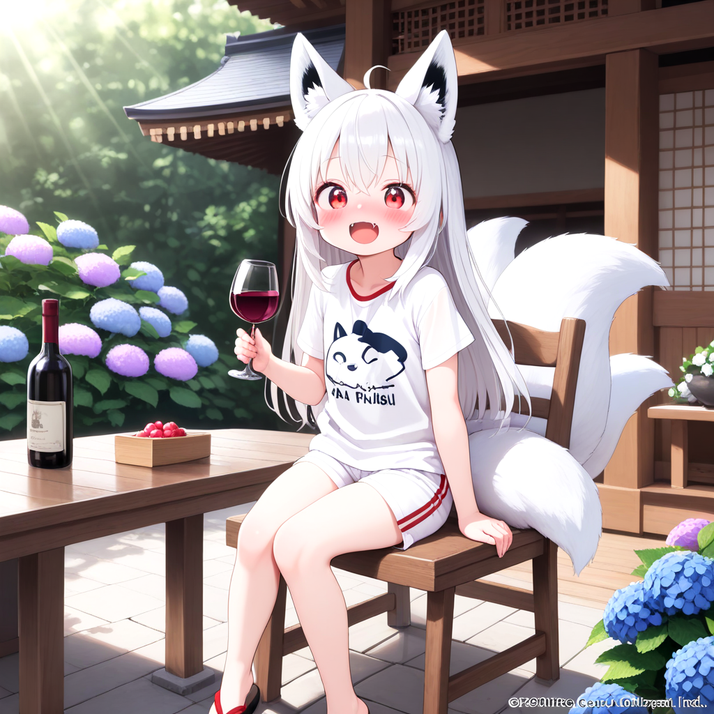 今日はワインの日【珍しいショートパンツ姿】