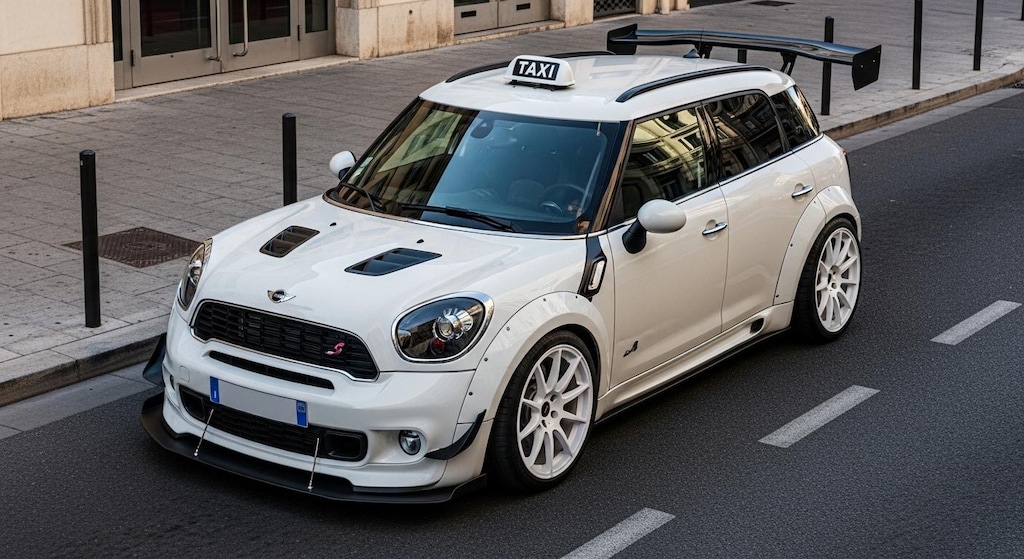 ミニカントリーマンタクシーのドリ車