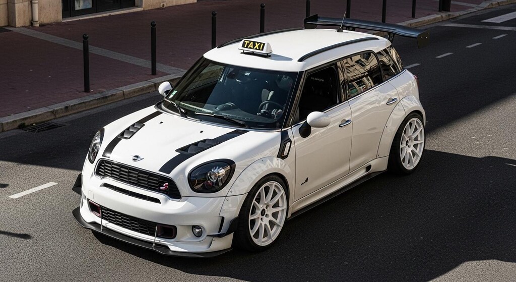 ミニカントリーマンタクシーのドリ車