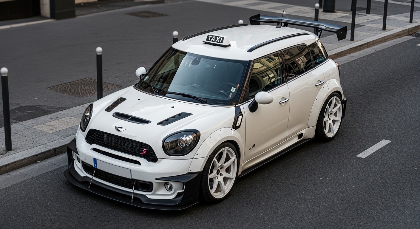 ミニカントリーマンタクシーのドリ車 | の人気AIイラスト・グラビア