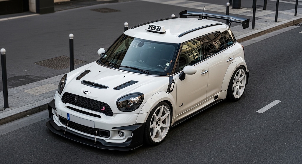 ミニカントリーマンタクシーのドリ車