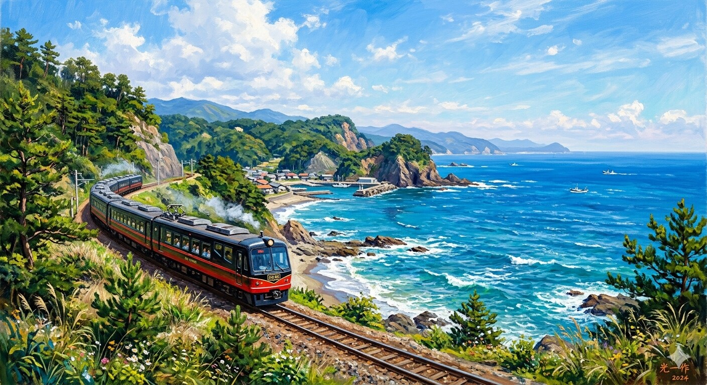 海が見える（伊豆急）