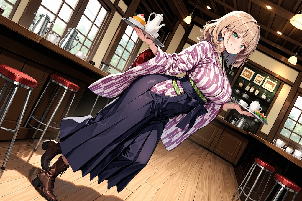 大正風の柚月さん