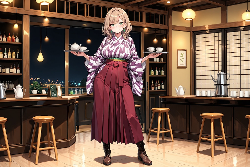 大正風の柚月さん