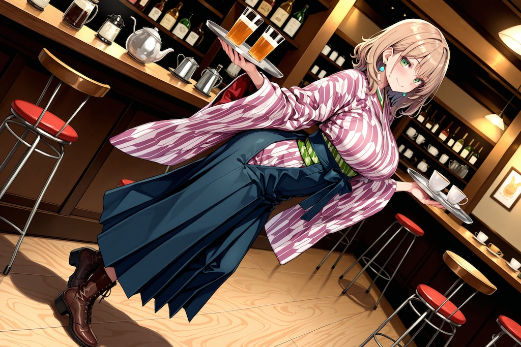 大正風の柚月さん