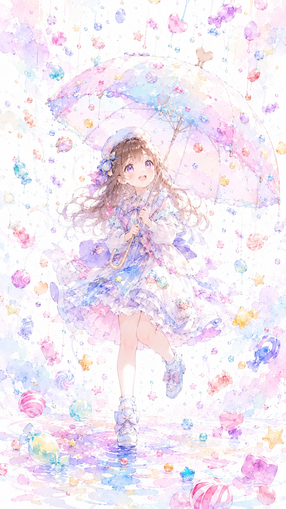 今日は、甘い雨模様