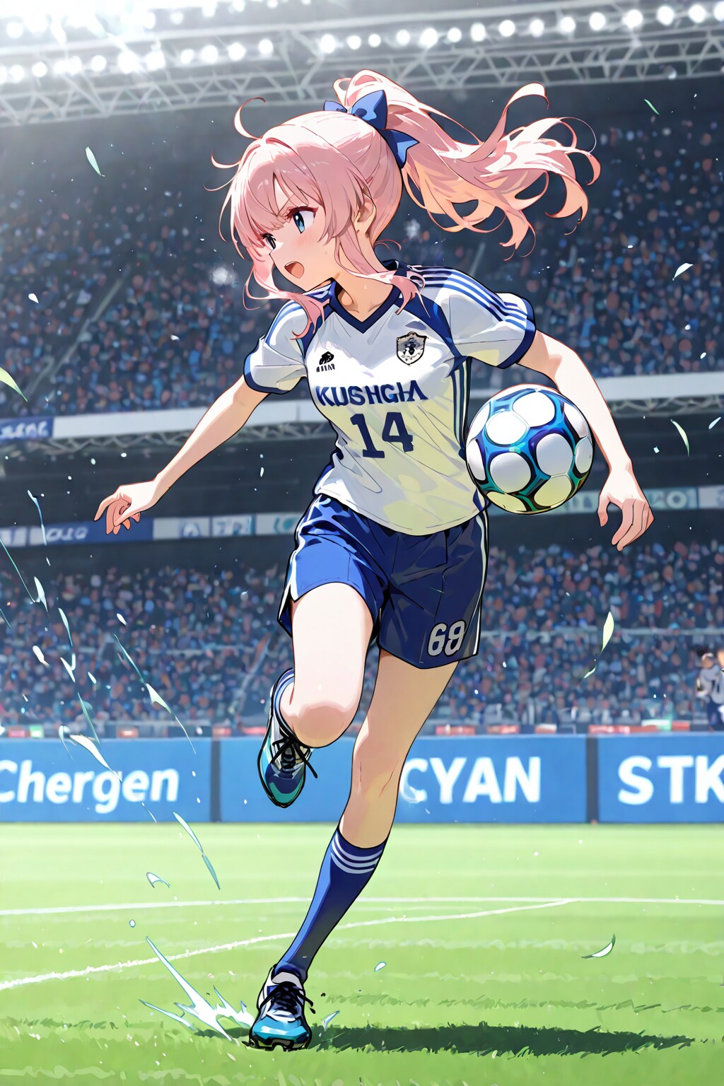 サッカー開始