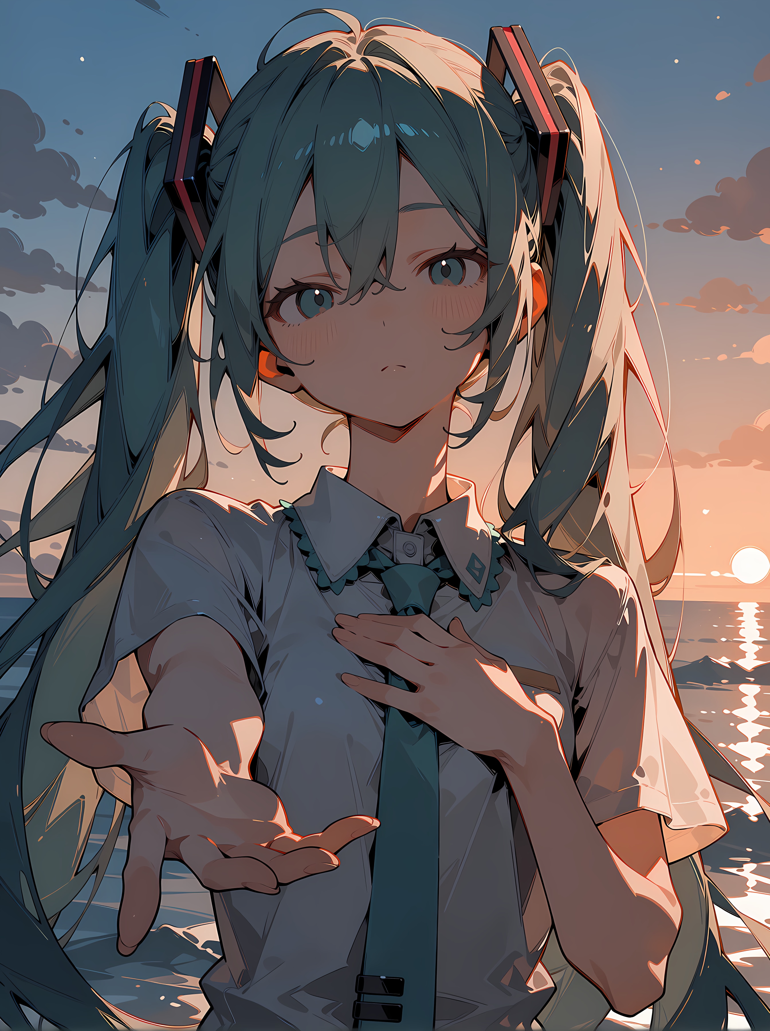 初音さんちのミクさん。 | の人気AIイラスト・グラビア
