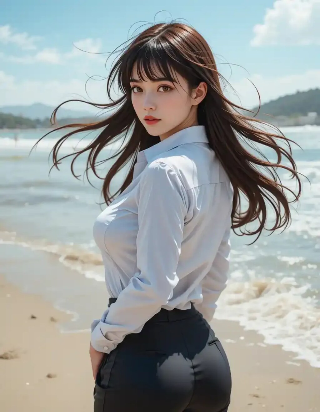 あのフランス書☆文庫表紙風の女性たち ④