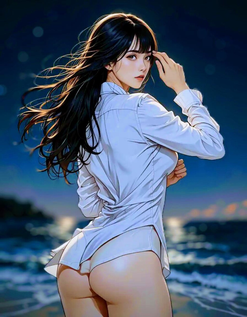 あのフランス書☆文庫表紙風の女性たち ④