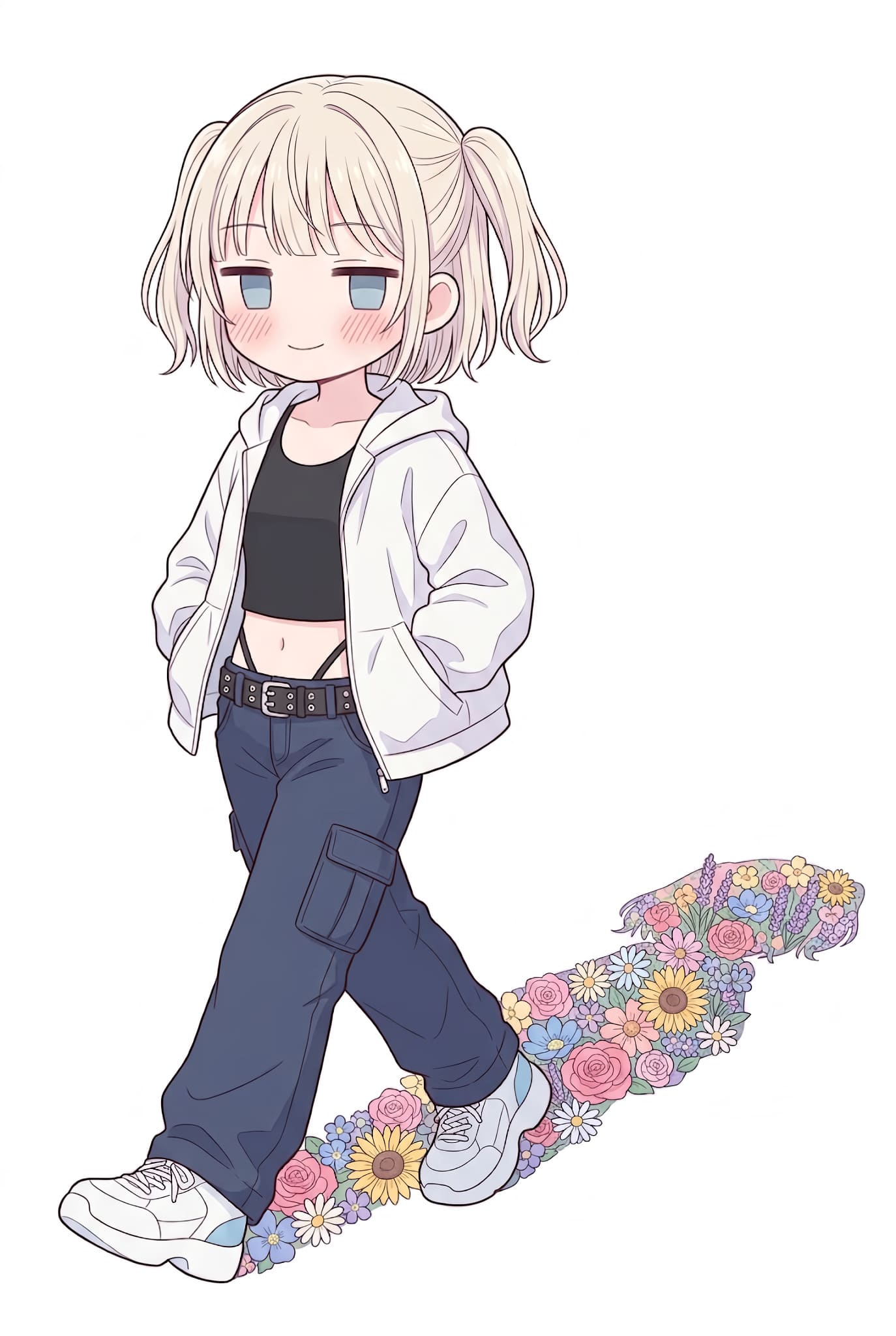 Gemini : 影に咲く花 | の人気AIイラスト・グラビア