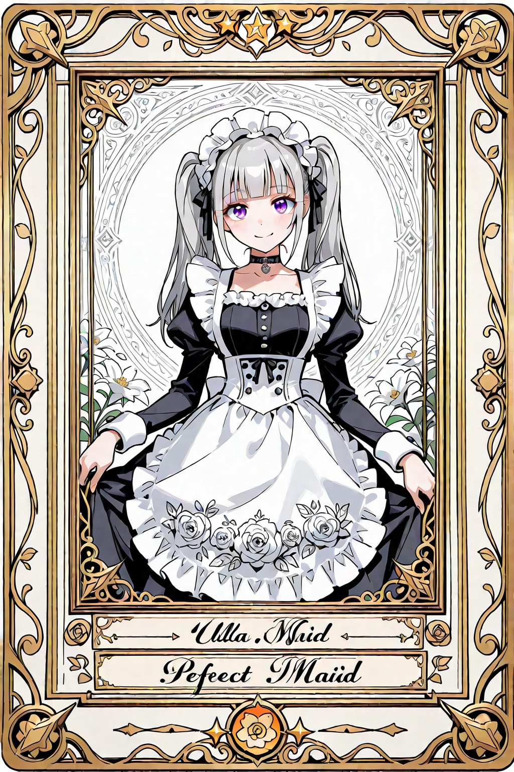 ゴシックメイドちゃんカード