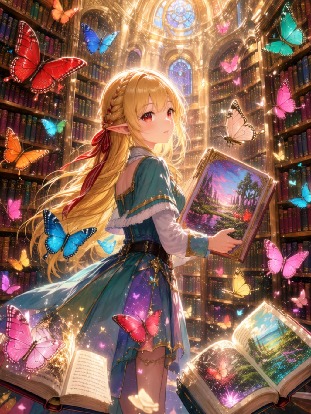 エルフの女の子