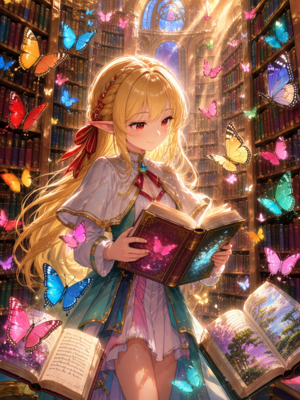 エルフの女の子