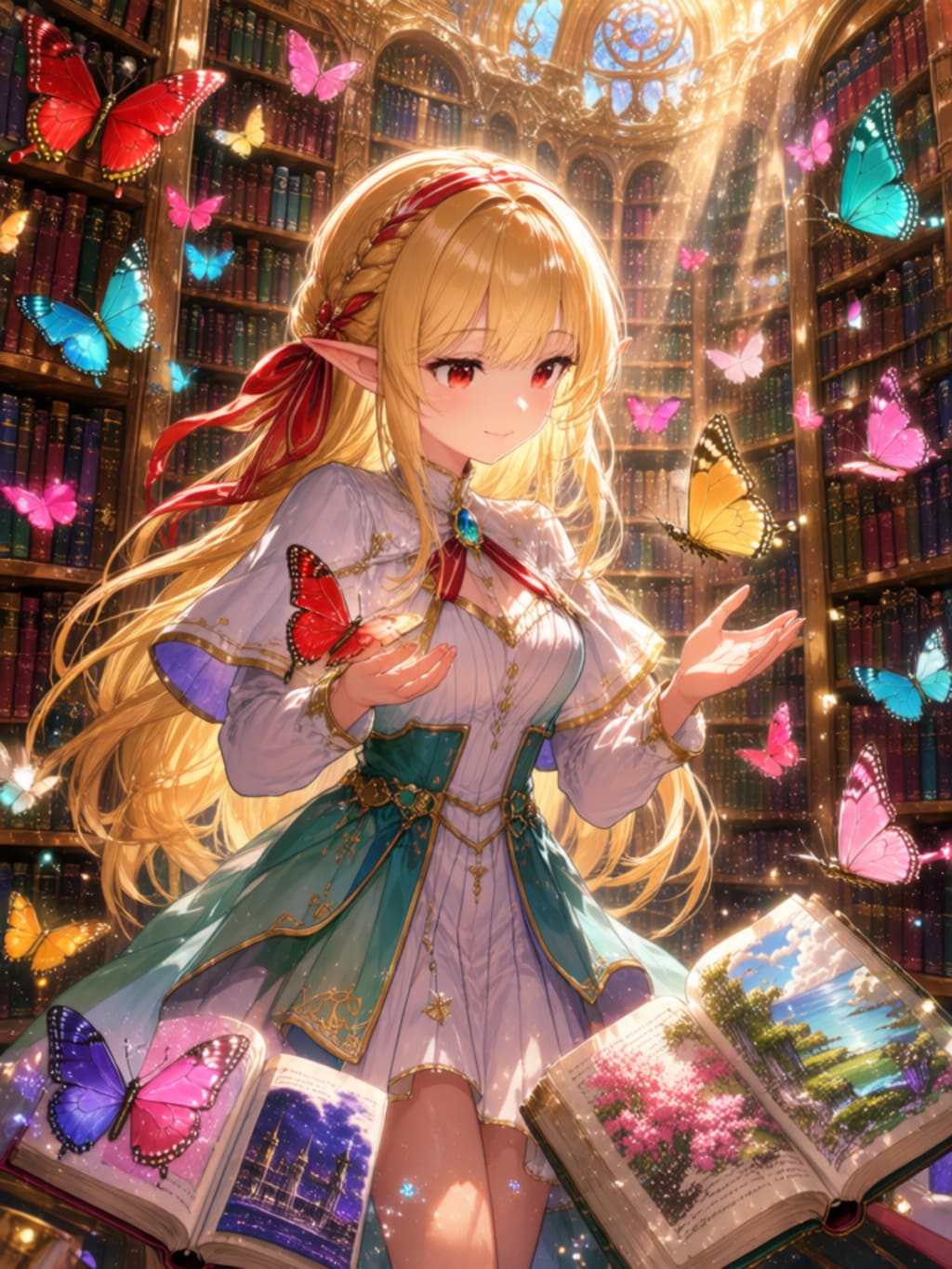 エルフの女の子