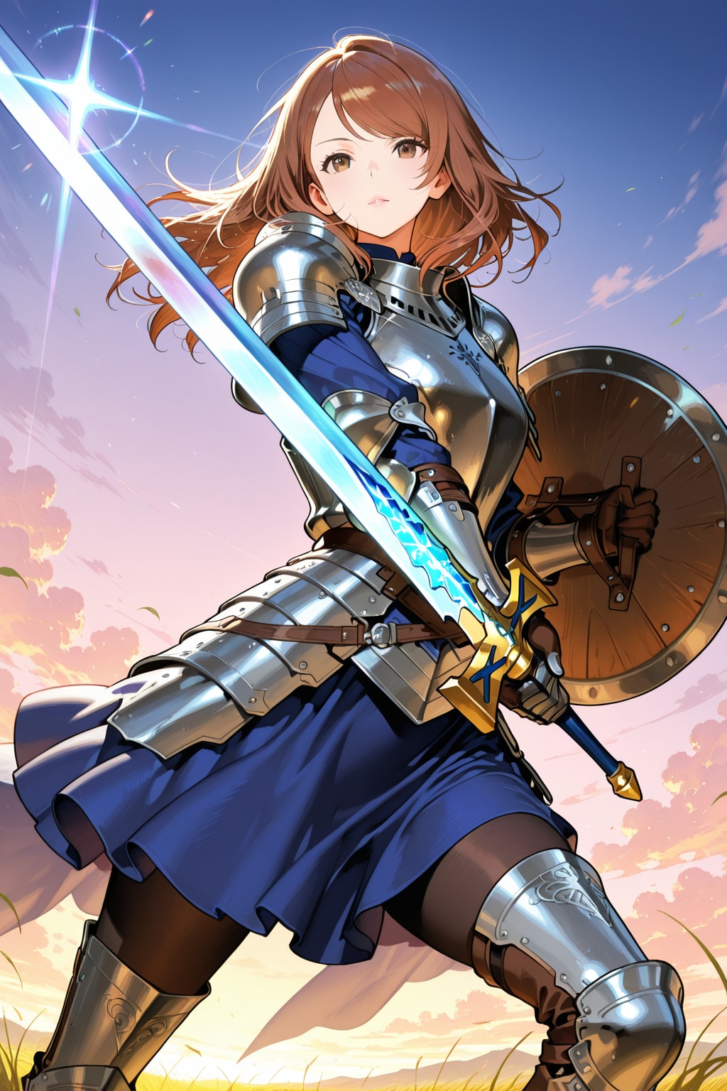 聖騎士のお姉さん(サンライズスタンス)