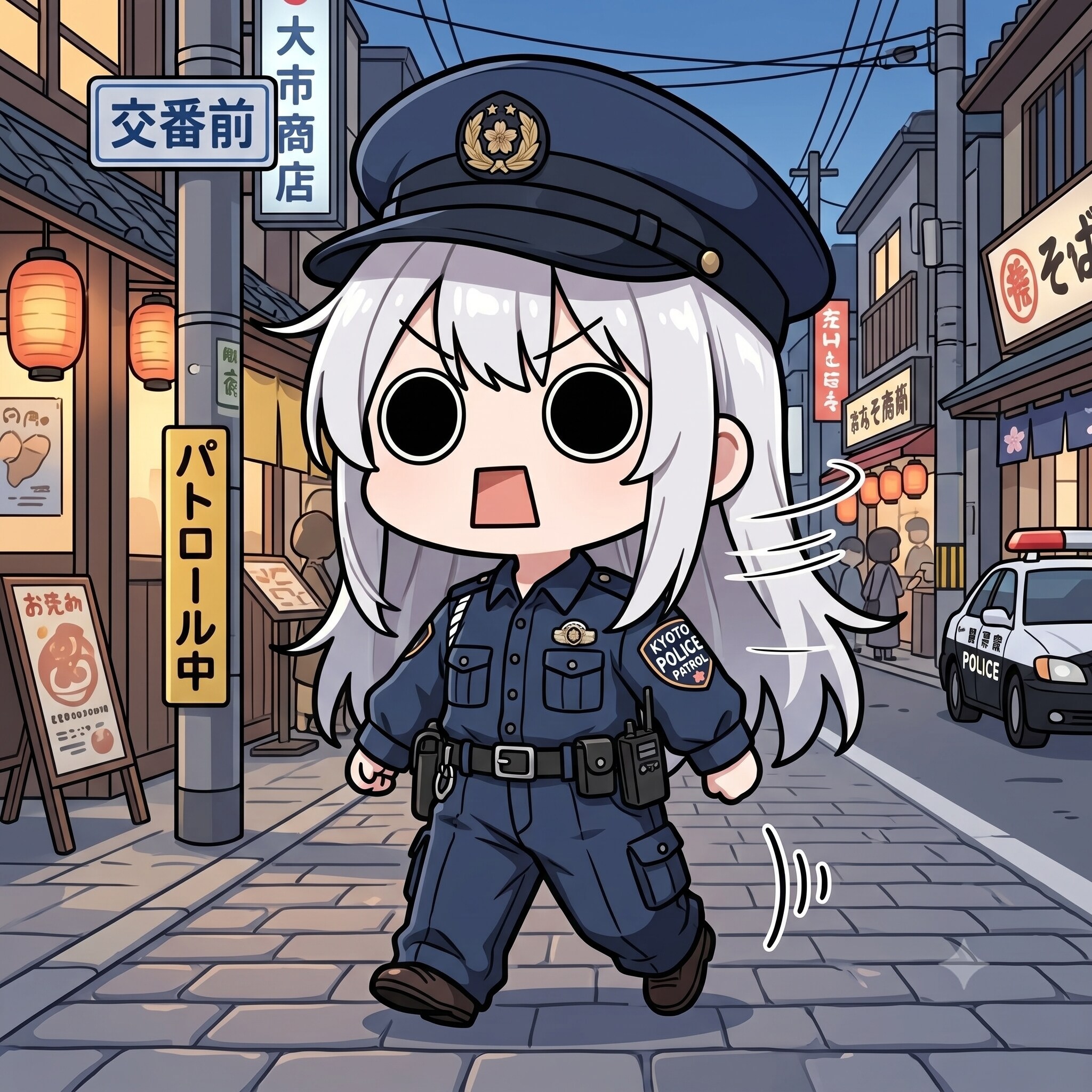 警察官えらいこっちゃ嬢