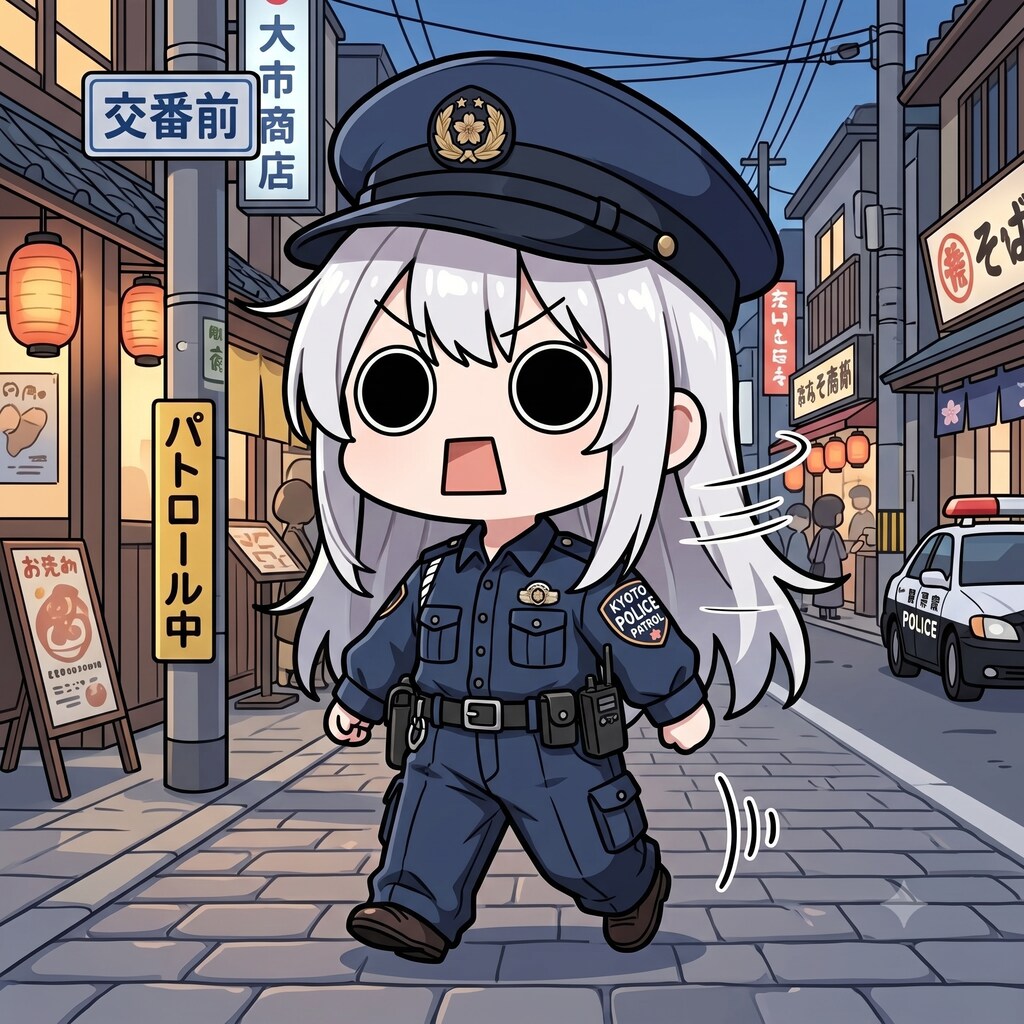 警察官えらいこっちゃ嬢