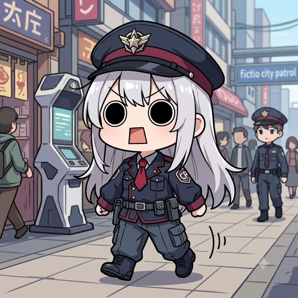 警察官えらいこっちゃ嬢