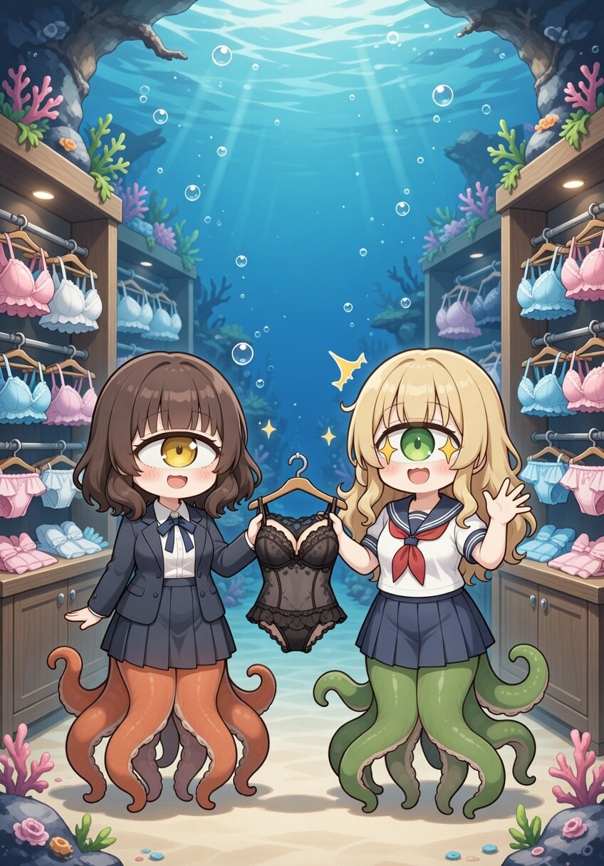 単眼スキュラちゃん.16　ランジェリーショップ３