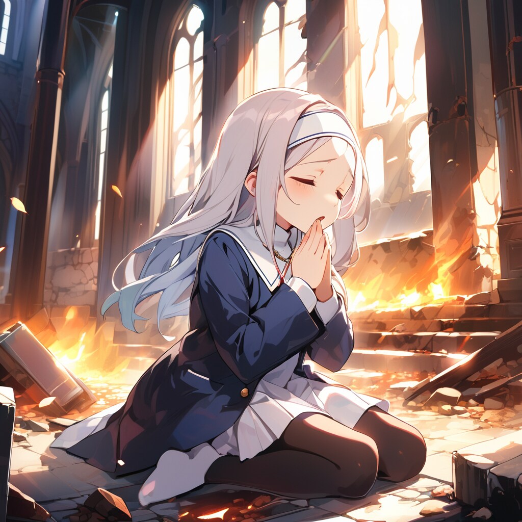 最後の祈り | の人気AIイラスト・グラビア