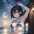 夜の海のマーメイド2 4枚目
