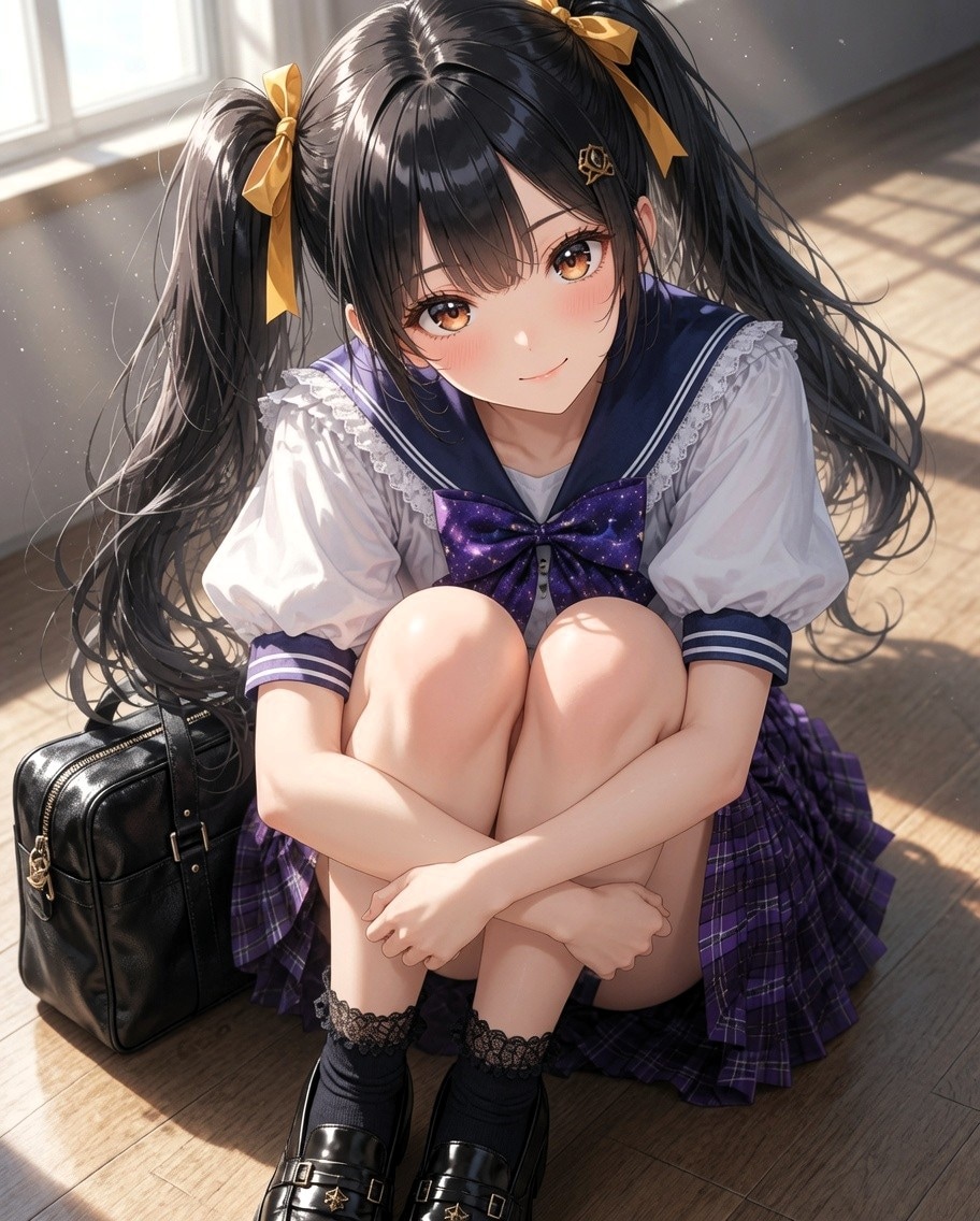 おはよう～また寝坊だね笑