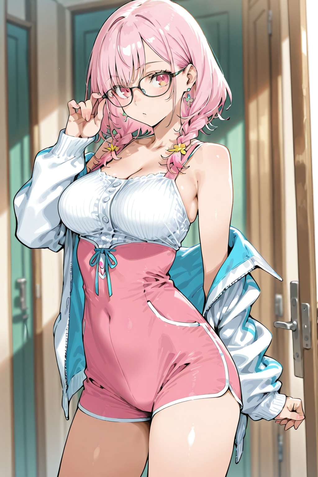 メガネ美少女 | の人気AIイラスト・グラビア