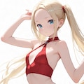 赤衣装のORIHIME 2枚目