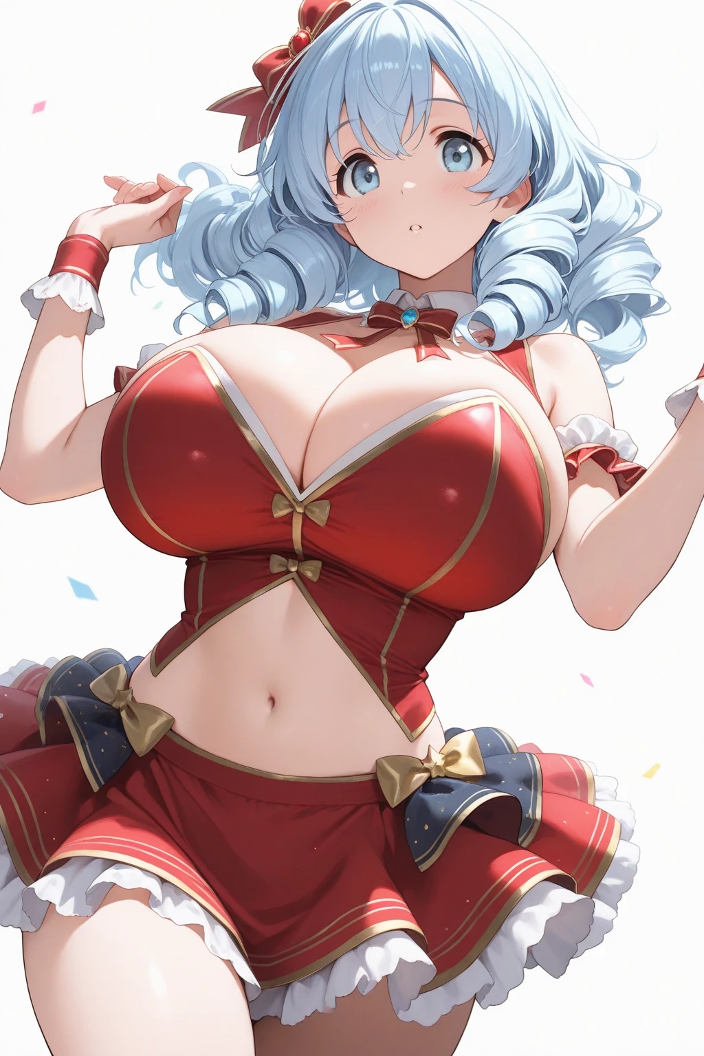 赤衣装のORIHIME