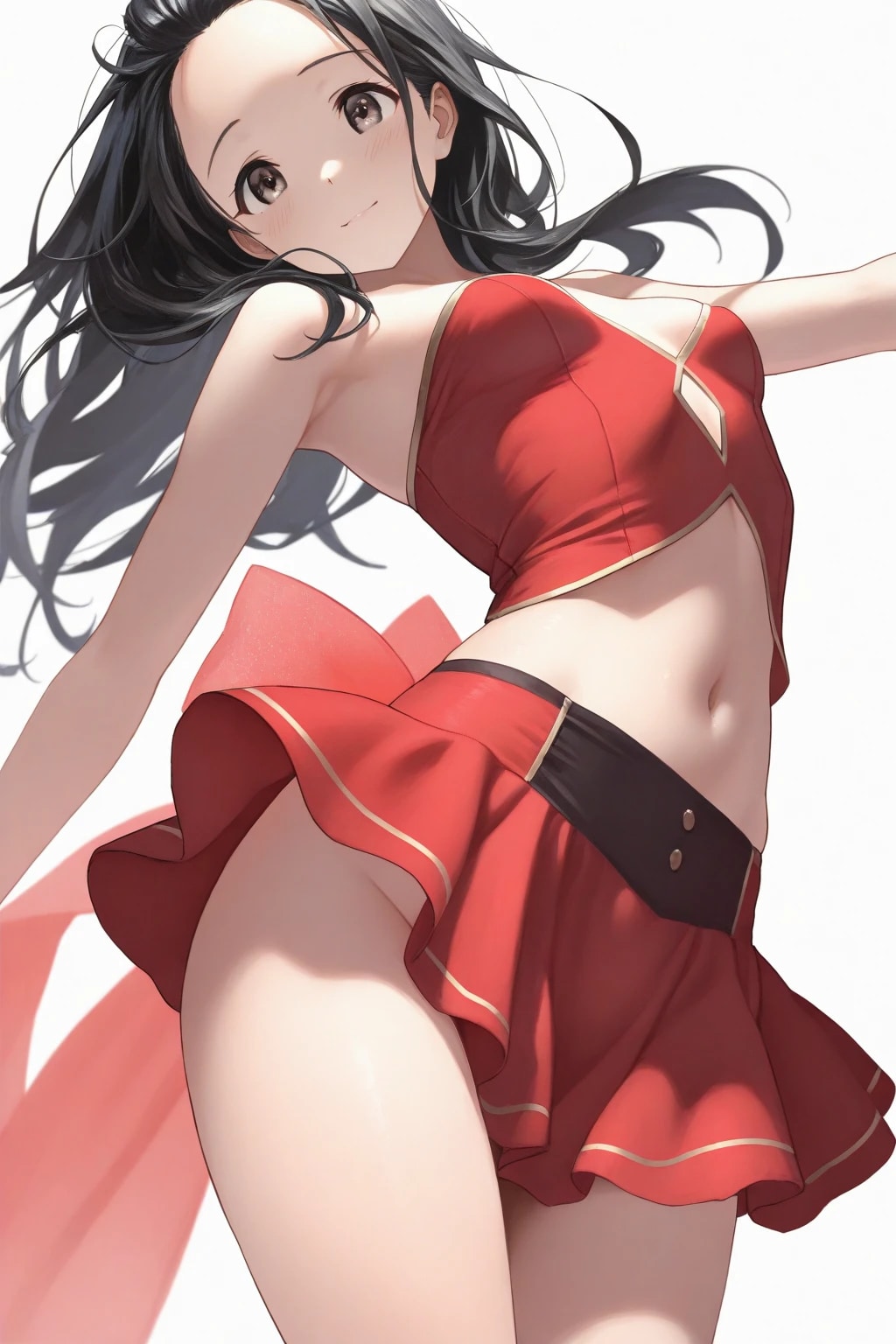 赤衣装のORIHIME