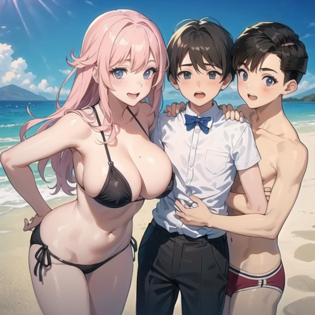 健全！夏のおねショタ詰め合わせ（１２枚）