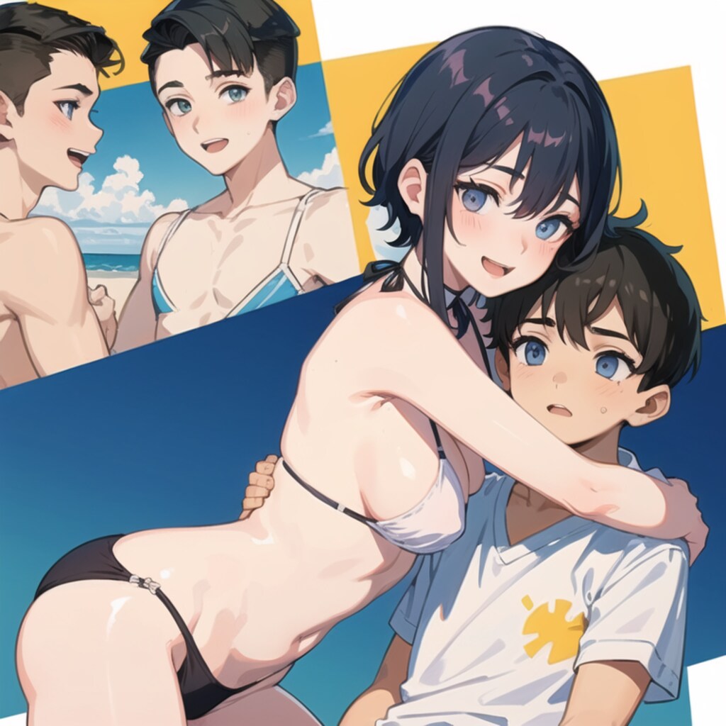 健全！夏のおねショタ詰め合わせ（１２枚）