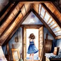 girl in attic 5枚目