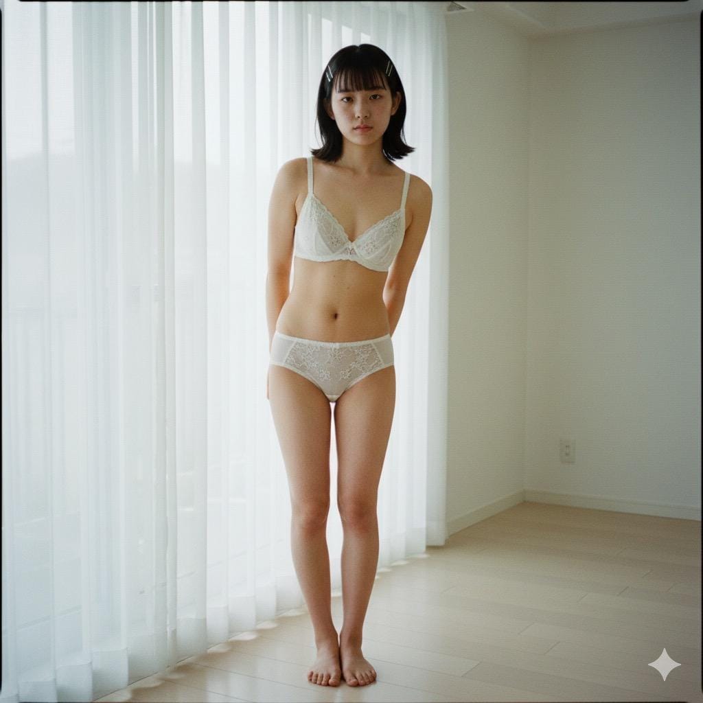 Gemini 白い下着2