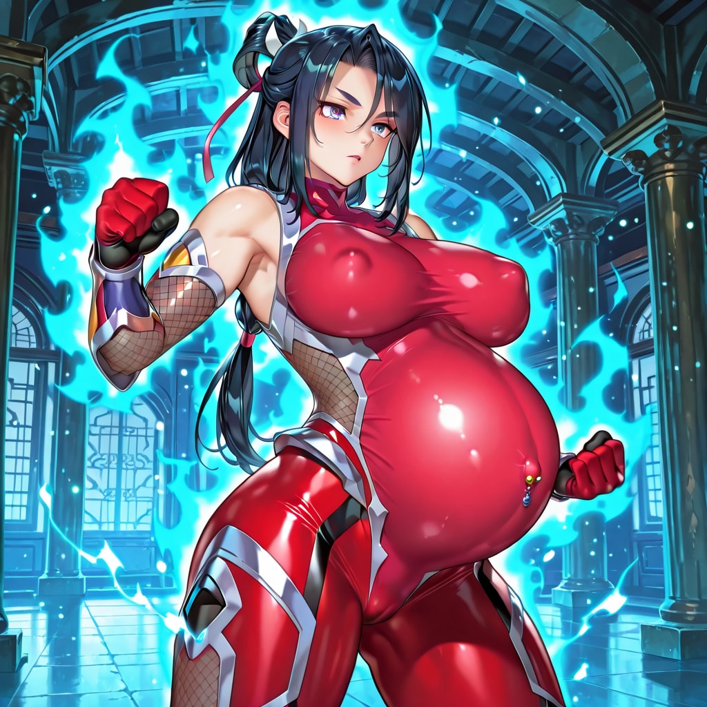 マタニティ対魔忍の本気モード！