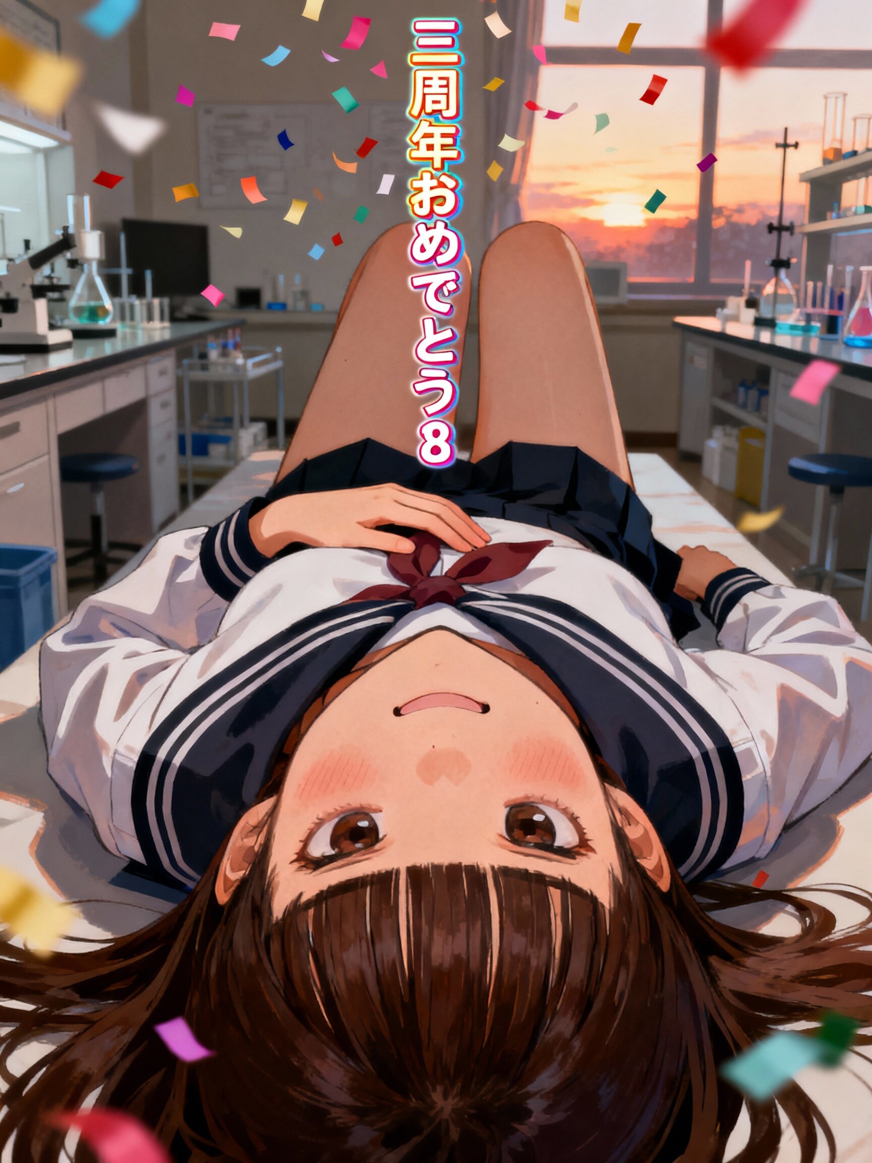 三周年おめでとう | の人気AIイラスト・グラビア