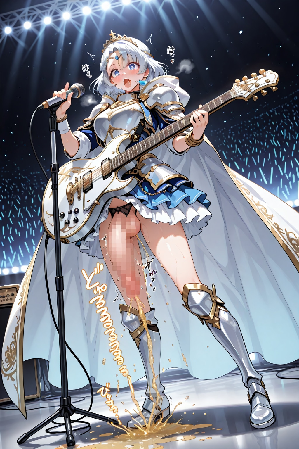 ふたなり聖騎士ライブの最高潮